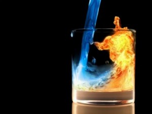 Fire and Ice Cocktail