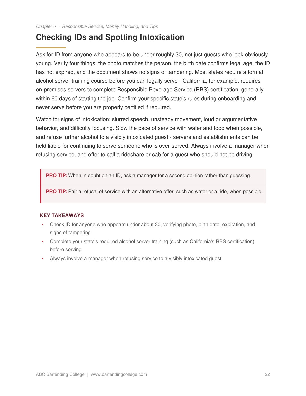 Your First Bartending Shift: The Survival Kit preview page 1